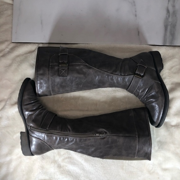 BareTraps Sandra Gray Riding Boot Sz 6M - Picture 6 of 7